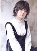 マノン バイ エイチ(MANON by H) 《MANON by H》外ハネショート×フリンジバング