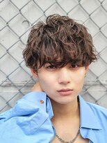 フィフス 原宿(fifth)&nbsp;ツイストスパイラルパーマ無造作韓国メンズマッシュ波巻きパーマ