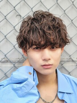 フィフス 原宿(fifth) ツイストスパイラルパーマ無造作韓国メンズマッシュ波巻きパーマ