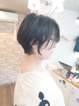 ミエル(miel) 【hair design miel】大人ショート