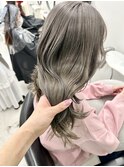 脱白髪染めハイライト白髪ぼかしリタッチハイトーンダブルカラー