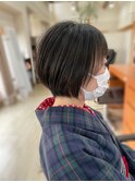 20代、30代、40代にオススメ◎丸みが可愛いショート