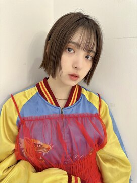 リコバイアフロート(riko by afloat) ボブ/切りっぱなしボブ/ストレートボブ/顎ラインボブ