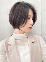薄めバングモテ髪うる艶髪美髪レイヤーカット20代30代40代◎
