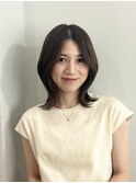 セミロング/レイヤーボブ髪質改善縮毛矯正白髪ぼかしショート