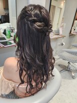 ハイレート ウニクス川越店(Hairate) [Sekiguchi] ハーフアップアレンジ☆