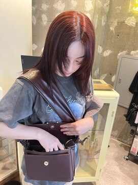 ゼストカロン(ZEST Kalon) ブリーチなし洒落感ボルドーカラー【椋井アノ