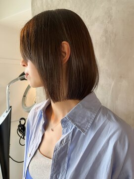 サクラ 岐阜(SAKURA) ボブ　フェイスレイヤー　髪質改善カラー　岐阜美容室