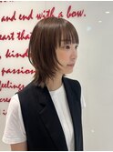 横浜駅/レイヤーカット/ウルフカット/顔周りレイヤー