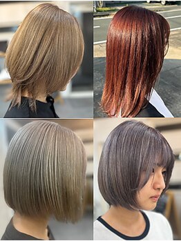 ヘアサロン エリア(hair salon Area)の写真/【熊本/健軍】ショートボブ×デザインカラーでお客様の“なりたい”を叶えるサロン◆イメチェンもお任せ◎