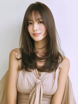 アルトリスト(Altruist Aging×HAIR&SPA) ★ダークアッシュ大人ガーリーボブ着物ミディアムレイヤーカット