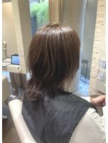 ヴィサージュプラス(VISAGE plus)&nbsp;透け感カラー×レイヤーカットで軽やかに大変身