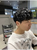 メンズショート/メンズマッシュ/くせ毛を活かした