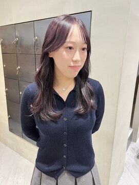 ヘアー アイス ルーチェ(HAIR ICI LUCE) ロングレイヤー/レイヤーカット/透明感カラー/大野