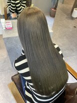 シエル 仙台店(CIEL)&nbsp;透け感オリーブグレージュロング