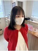 オリーブグレージュ×レイヤーカット☆