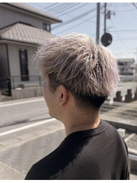 アバディブロス(Abadi Bros) メンズホワイトグレー