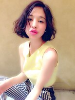 ティエラ 原宿 表参道(Tierra)&nbsp;Tierra【毛利仁美】比留川遊さん風ボブ【原宿/表参道】