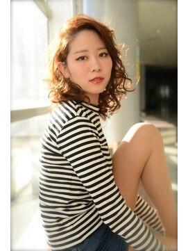 エルクバイコットン(elk by Cotton) 【elk by cotton平塚】リッジウェーブ/ミディ/デジタルパーマ