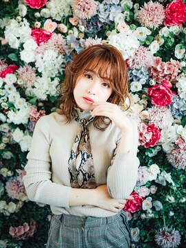 アイナ 浅草美容院(Aina) 【浅草美容院Aina】立体感×ウルフ◎30代40代50代