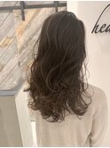 『AUSTIN』ダブルバング小顔ブランジュ×グラデーションカラー