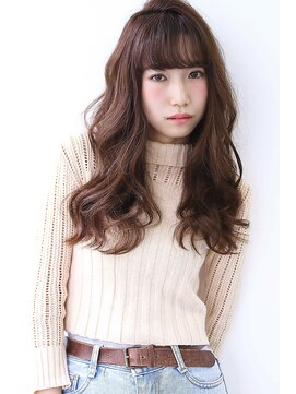 ザ キャンバス ミヤザキツネヒサ(THE CANVAS 宮崎恒久) ニュアンスカール×Aライン×ロング☆