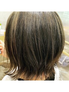 ポルム パプリカ(polum paprika) 20代30代大人可愛いミニボブ×アッシュブラウン