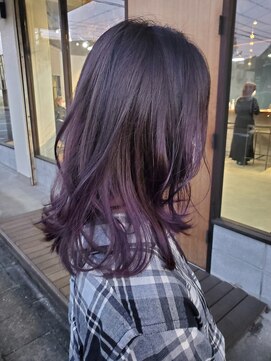 ノア(noa.) #濃いめラベンダー×グラデーション♪