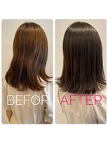 ルークサンゴーサン(LOOC/353)&nbsp;LOOC式ダメージレス縮毛矯正×こなれヘア