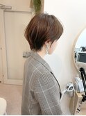 乾かすのが楽になる!お洒落ショート! ショートボブ