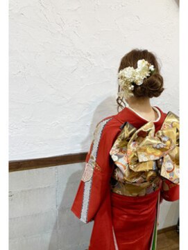 エージー ヘアー フジガオカ(A.G hair FUZIGAOKA) 成人式振袖　2022