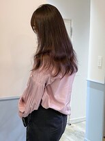 フレームプラス 御堂筋難波店(FRAME +)&nbsp;ツヤ巻き艶巻きシースルー前髪ツヤ髪ヨシンモリ美髪くすみカラー