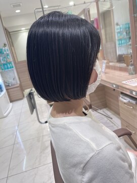 アッシュ ひばりが丘店(Ash) 大人可愛いぱつっとボブ☆【ひばりヶ丘駅/ショート/髪質改善】