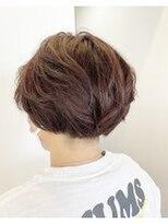 ストーリー 知多店(STORY)&nbsp;☆ピンク系マッシュショート＆刈上げで個性的に☆彡