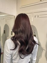 エスク オブ ヘアー(SQ of hair)&nbsp;韓国風style ワインレッド