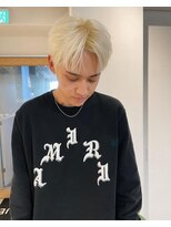 コンティニュー オモテサンドウ(CONTINUE OMOTESANDO)&nbsp;CONTINUE(表参道)ケアブリーチメンズセンターパート/手嶋