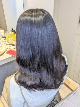 ナカドット エマノン 池袋(__naka.__ EMANON) 20代/波ウェーブ/酸性ストカール/ダークブラウン/池袋