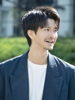 アンフィニー 銀座(ANFINI)&nbsp;前髪あげ×マッシュ センターパートショート2ブロ