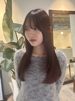 ロカ(roka)&nbsp;ボルドーカラー / 顔周りレイヤー