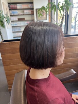 スープレックス ヘアーデザイン(SOUPREX HAIR DESIGN) 大人女性の艶ボブ　20代 30代 40代 50代 髪質改善
