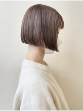 ビジュ(bijou) 切りっぱなしボブ/横須賀/横須賀中央/カット/ブリーチ/カラー