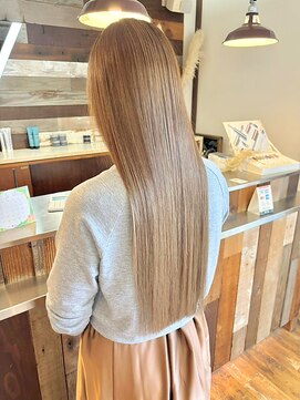 サンタフェ 岐阜島店(Santa'Fe) Santa'Fe式髪質改善◎艶髪ストレート