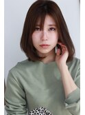 内巻きボブ