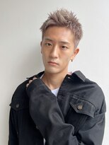 トルネード(TORNADO) メンズショートヘアスパイキーショート短髪絶壁面長K20241021