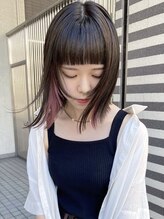 イェッカ(YECCA) インナーカラー＊ピンク