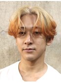 メンズダブルカラーエンドカラーデザインカラー熊本下通
