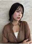 ☆ボブ×インナーカラー