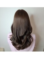 ジーナ 船橋(Zina) 髪質改善*ロングレイヤーグレーベージュ*美髪【Zina船橋】