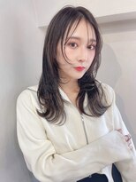 レイラバイアフロート 吉祥寺(Lila by afloat)&nbsp;くすみベージュ/レイヤーカット/ハッシュカット#ウルフヘア