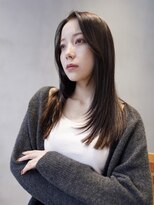 ニコ トウキョウ 渋谷(nico TOKYO)&nbsp;顔まわりレイヤーハッシュレイヤー透明感オリーブグレージュ渋谷